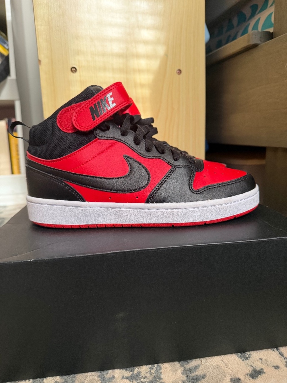 Nike Court Borough Mid 2 Big Kids' Shoes